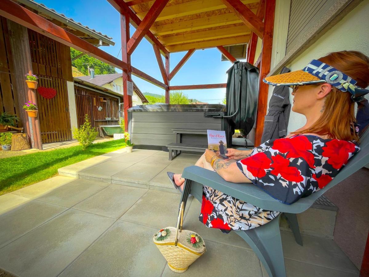 Gite Du Silberwald Charmant Gite Avec Spa - Jacuzzi , Acces Privatif Stosswihr Buitenkant foto